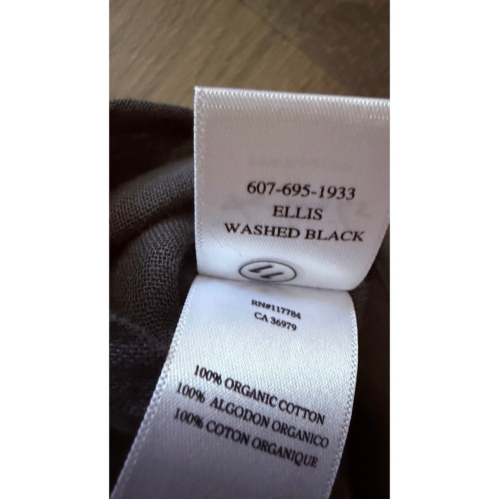 Rails Ellis Washed Black Organic Cotton Gauze Button Down Shirt Womens Small - Picture 7 of 7